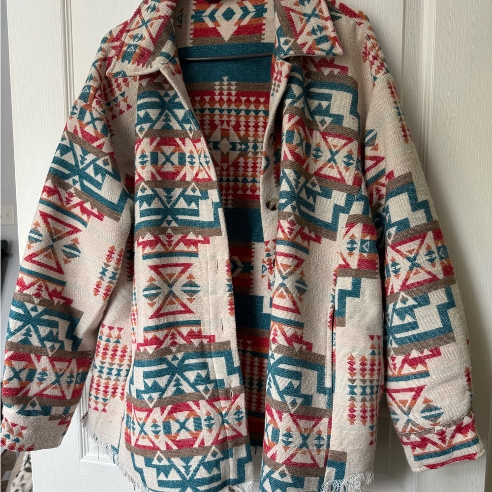 Patterned Women's Jacket in Multicolor - image 2